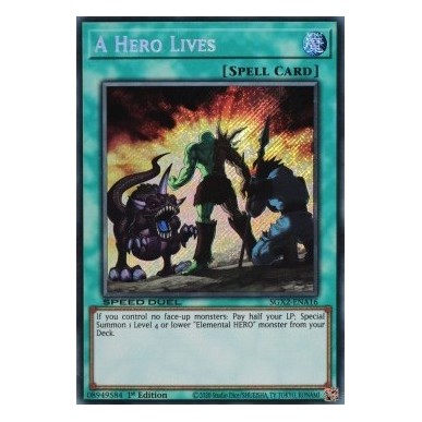 Un Eroe Sopravvive (V.2 - Secret Rare)