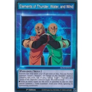 Elements of Thunder, Water,...