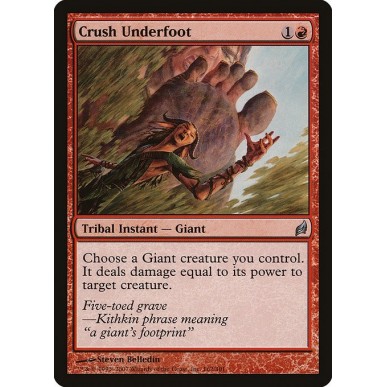 Crush Underfoot