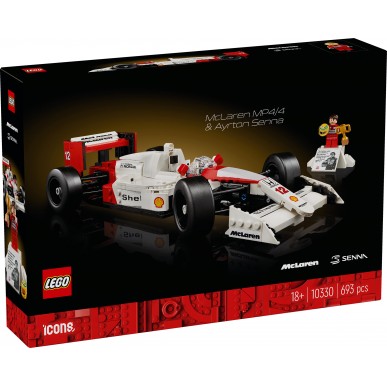 LEGO Icons - 10330 - McLaren MP4/4 e Ayrton Senna