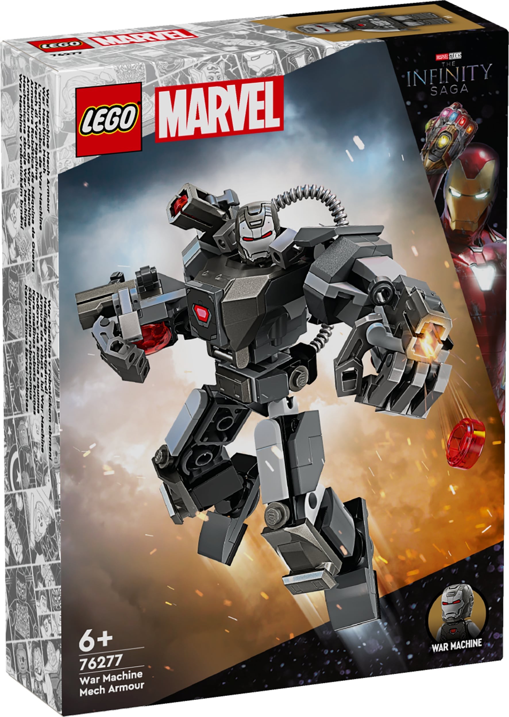 War Machine Lego Robot Da Guerra LEGO Marvel 76277 Mech Di War