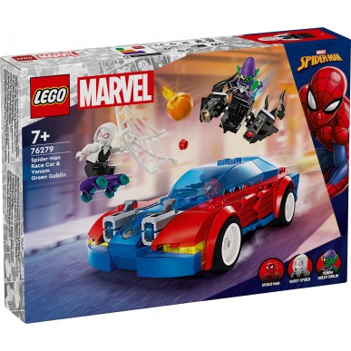 LEGO Marvel - 76279 - Auto da Corsa di Spider-Man e Venom Goblin