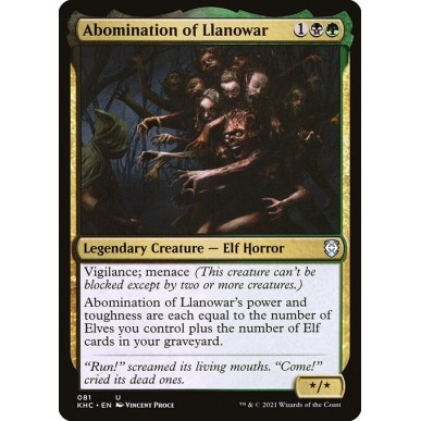 Abominio di Llanowar