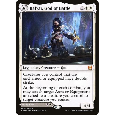 Halvar, God of Battle // Sword of the...