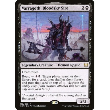 Varragoth, Sovrano del Cielo di Sangue