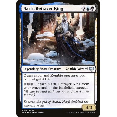 Narfi, Betrayer King