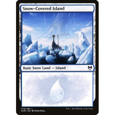 Snow-Covered Island