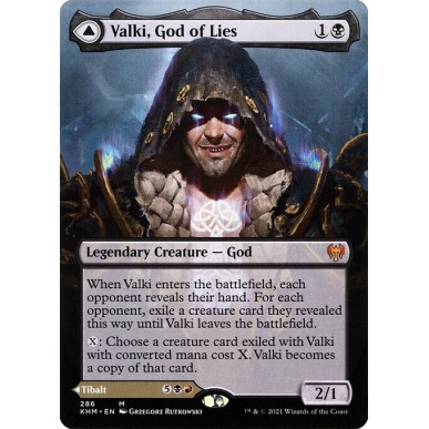 Valki, God of Lies // Tibalt, Cosmic...