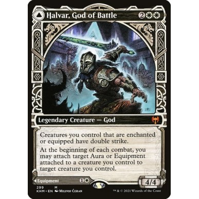 Halvar, God of Battle // Sword of the...