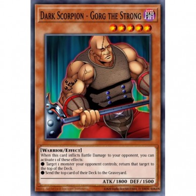 Dark Scorpion - Gorg the Strong