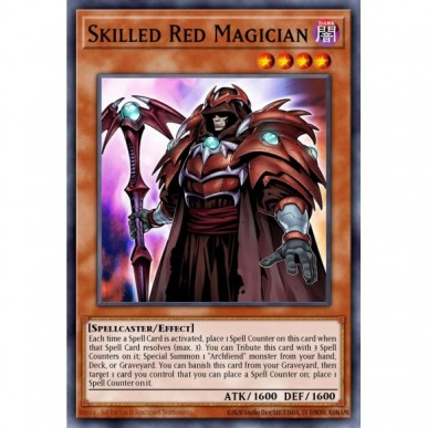 Skilled Red Magician