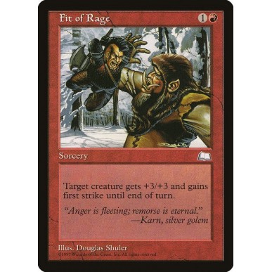Fit of Rage