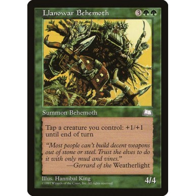 Behemoth di Llanowar