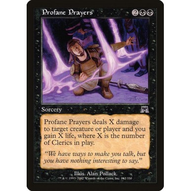 Preghiere Profane