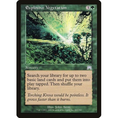 Vegetazione Esplosiva