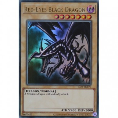 Drago Nero Occhi Rossi