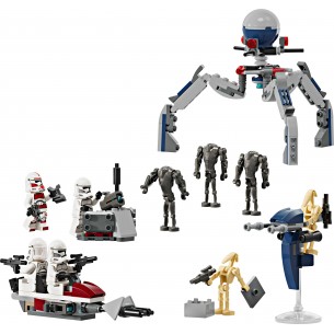 LEGO Star Wars - 75372 - Battle Pack Clone Trooper e Battle Droid 2