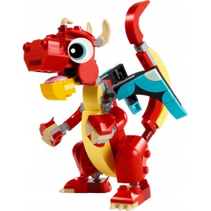 LEGO Creator - 31145 - Drago Rosso 2
