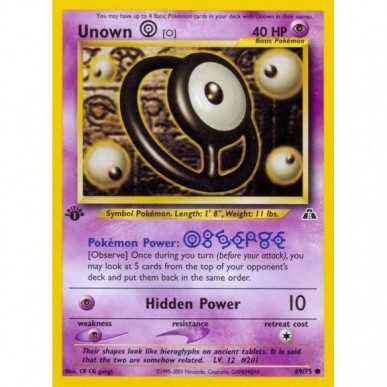 Unown [O]