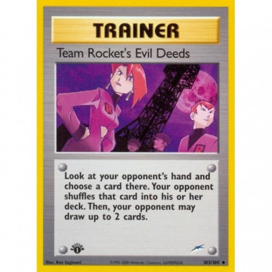 Team Rocket's Evil Deeds