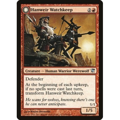 Hanweir Watchkeep // Bane of Hanweir