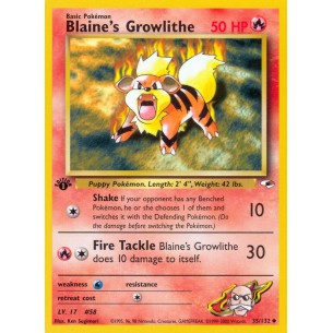 Blaine's Growlithe