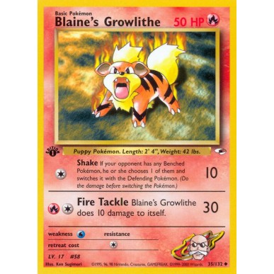Blaine's Growlithe
