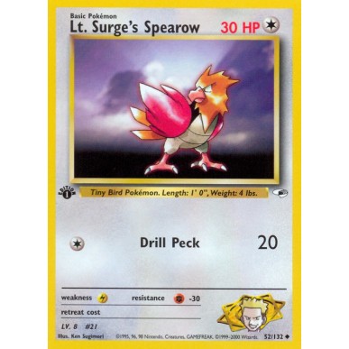 Lt. Surge's Spearow
