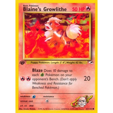 Blaine's Growlithe