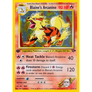Blaine's Arcanine