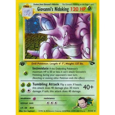Giovanni's Nidoking