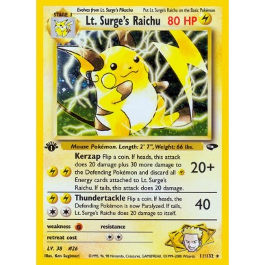 Lt. Surge's Raichu