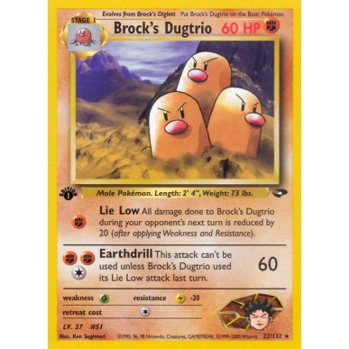 Brock's Dugtrio