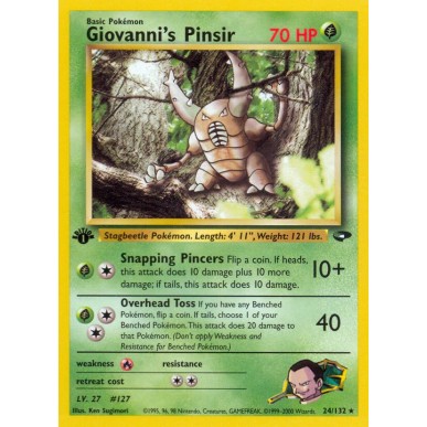 Giovanni's Pinsir