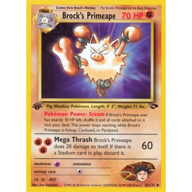 Brock's Primeape