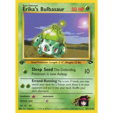 Erika's Bulbasaur