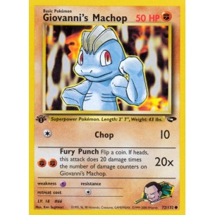 Giovanni's Machop