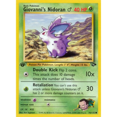 Giovanni's Nidoran ♂