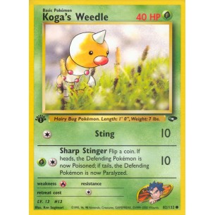 Koga's Weedle