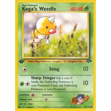 Koga's Weedle