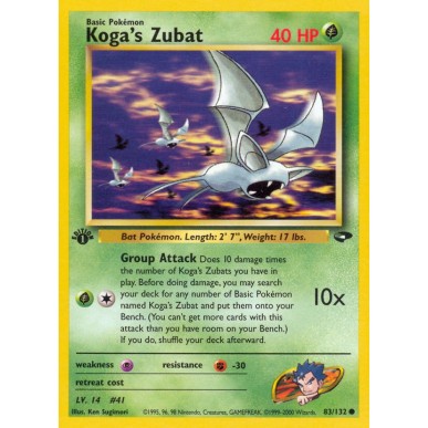 Koga's Zubat