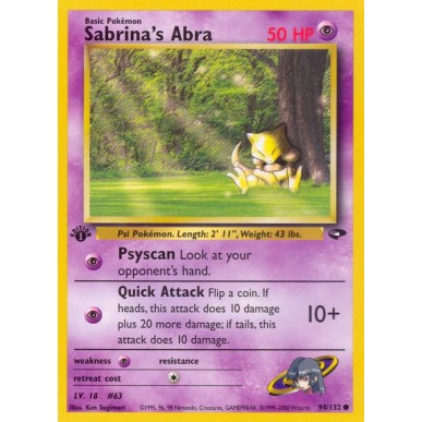 Sabrina's Abra