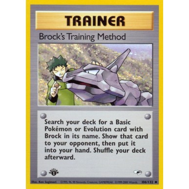Brock's Training Method