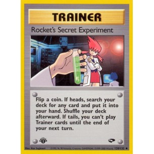 Rocket's Secret Experiment