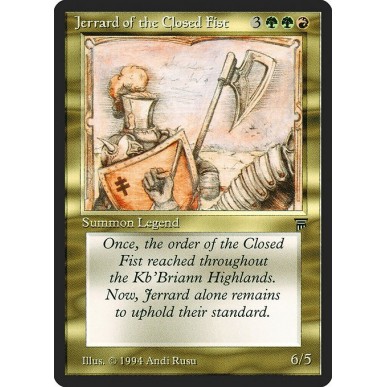 Jerrard of the Closed Fist