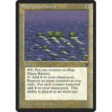 Accumulatore di Mana Blu
