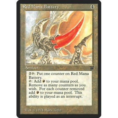 Accumulatore di Mana Rosso