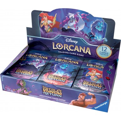Lorcana - Ursula’s Return - Booster Pack Display da 24 Buste (ENG)