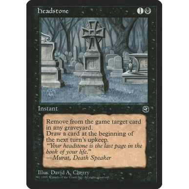 Headstone