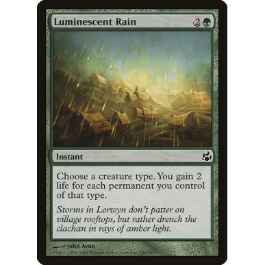 Luminescent Rain